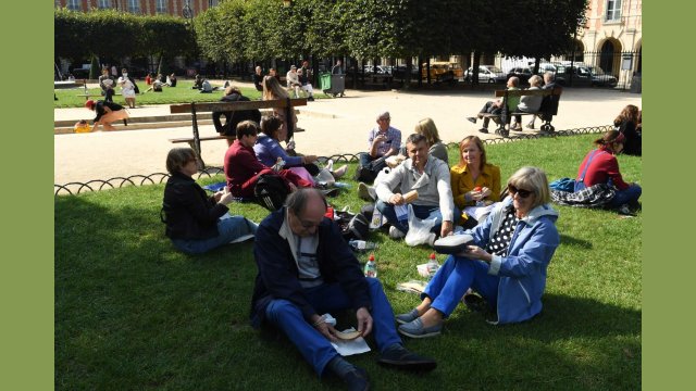 Pique-nique place des Vosges - Septembre 2021