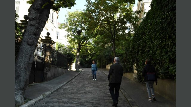 Visite d'une rue privée romantique - Avanue Frochot - Septembre 2021