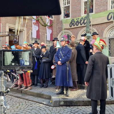 Tournage d'une série très populaire