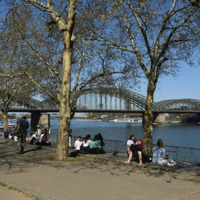 Les bords du Rhin