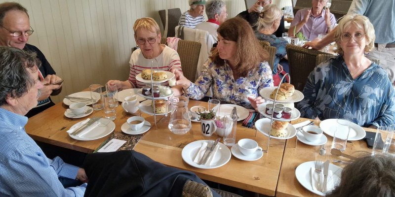 Afternoon tea à Burgley House